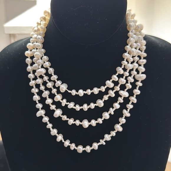 Honora Cream Pearl Necklace - Picture 1 of 2